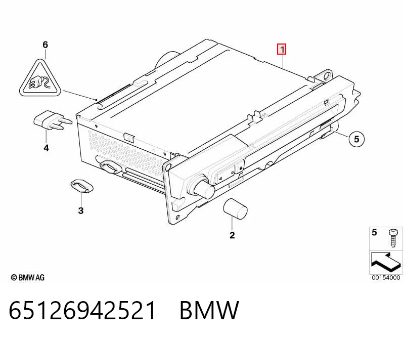Радиоприемник на BMW 5  E61