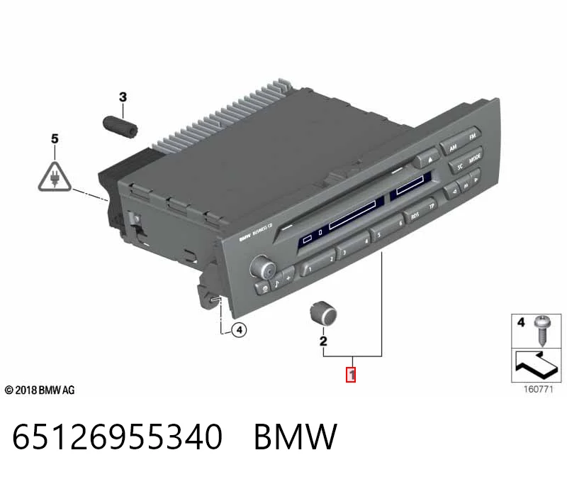 Радиоприемник на BMW 1  E81
