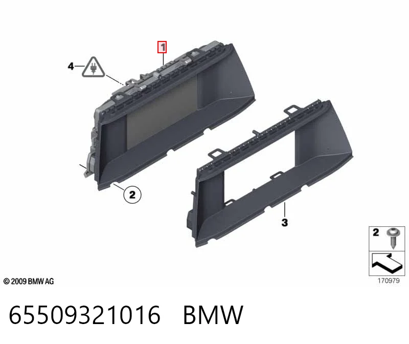 65509321016 BMW Бортовой компьютер