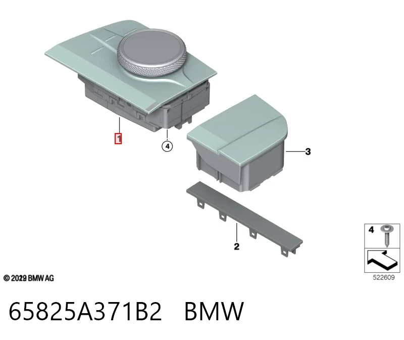 65825A371B2 BMW Многофункциональный джойстик управления