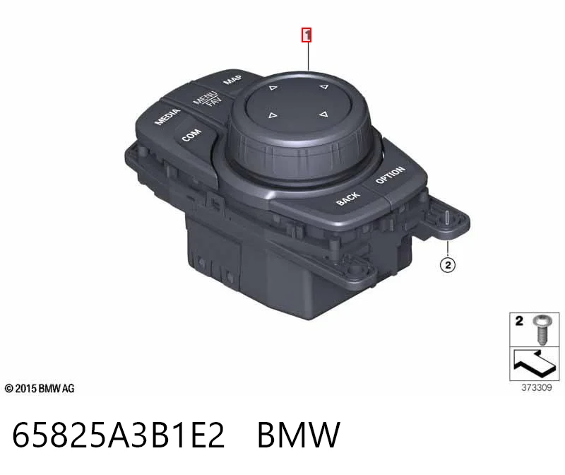65825A3B1E2 BMW Многофункциональный джойстик управления
