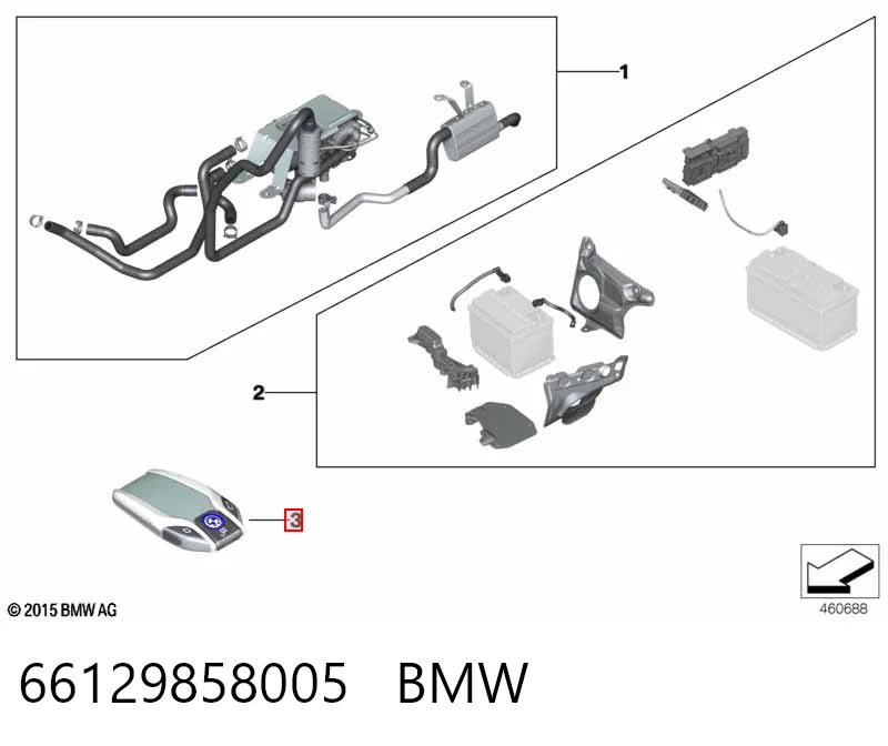  BMW 66125A625B4 цена, от 756.81 USD