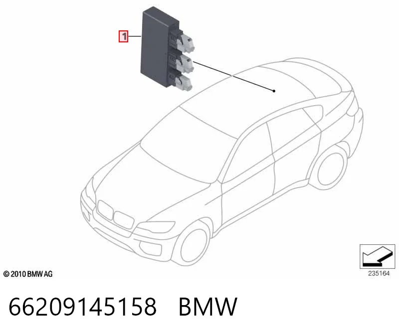 Модуль управления (ЭБУ) парктроником BMW 6918126