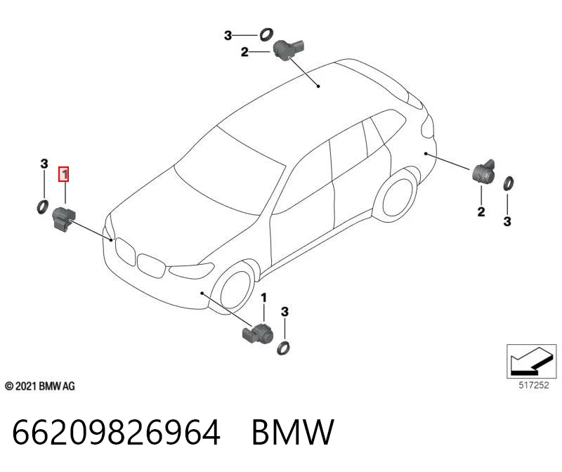 66209826964 BMW 