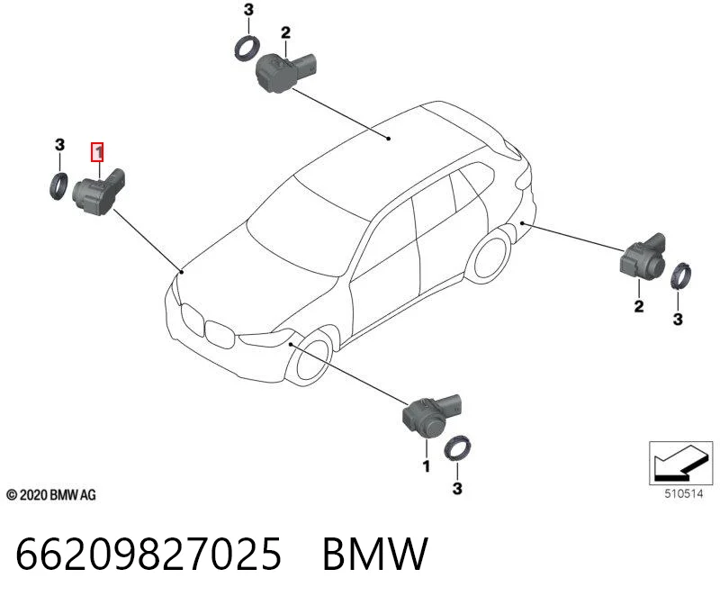 66209827025 BMW 