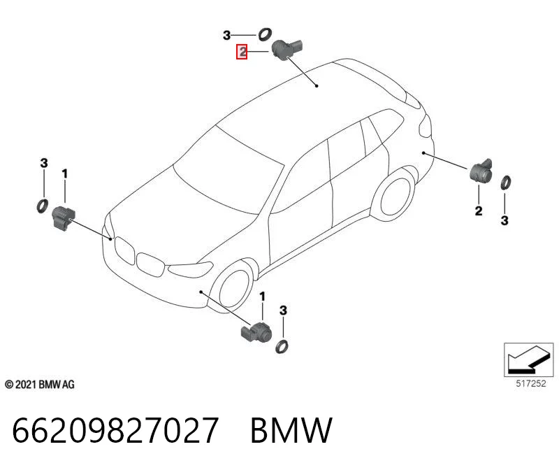 66209827027 BMW 