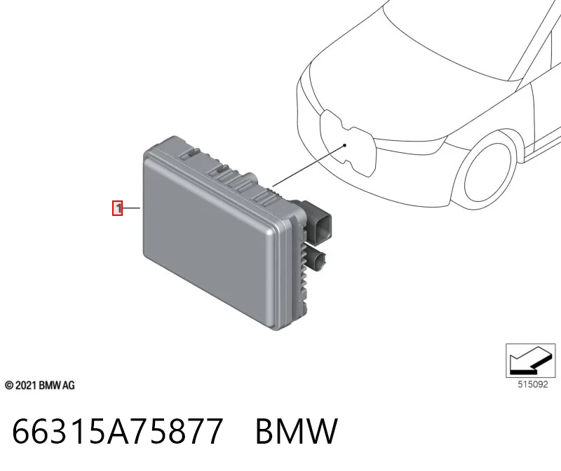 66315A75877 BMW