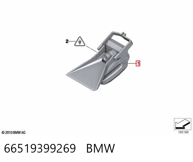 9281717 BMW Камера системы обеспечения видимости