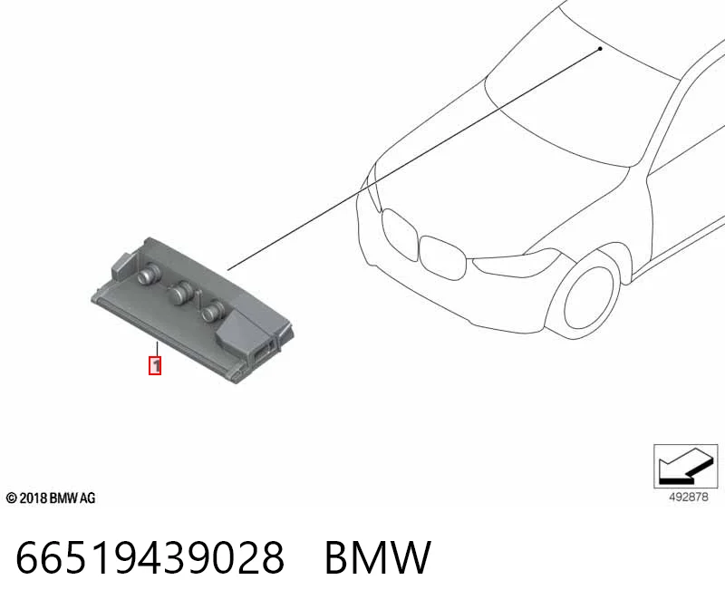 Купить 66515A03277 BMW 