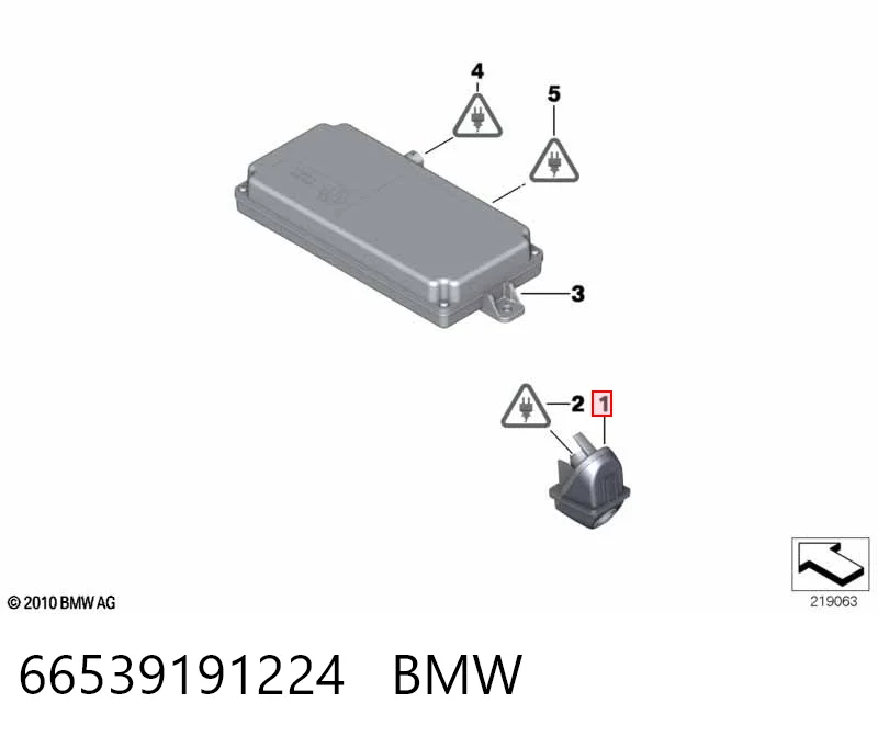 66539191224 BMW Камера системы обеспечения видимости