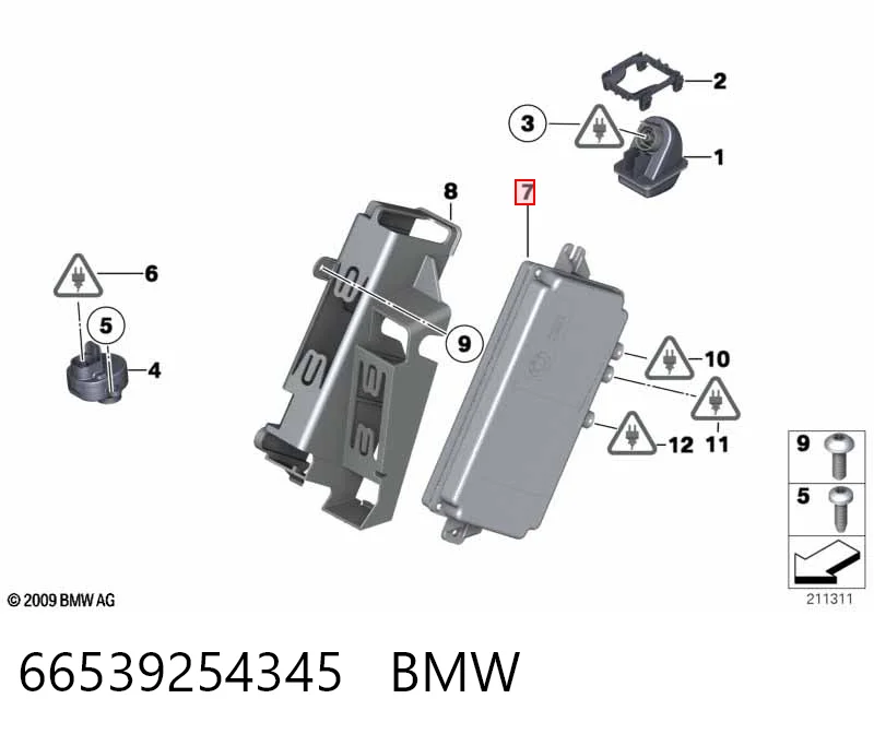 66539254345 BMW 