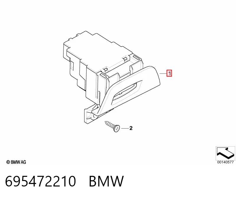 Замок зажигания на BMW 1  E81