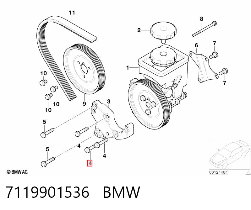 7119901536 BMW