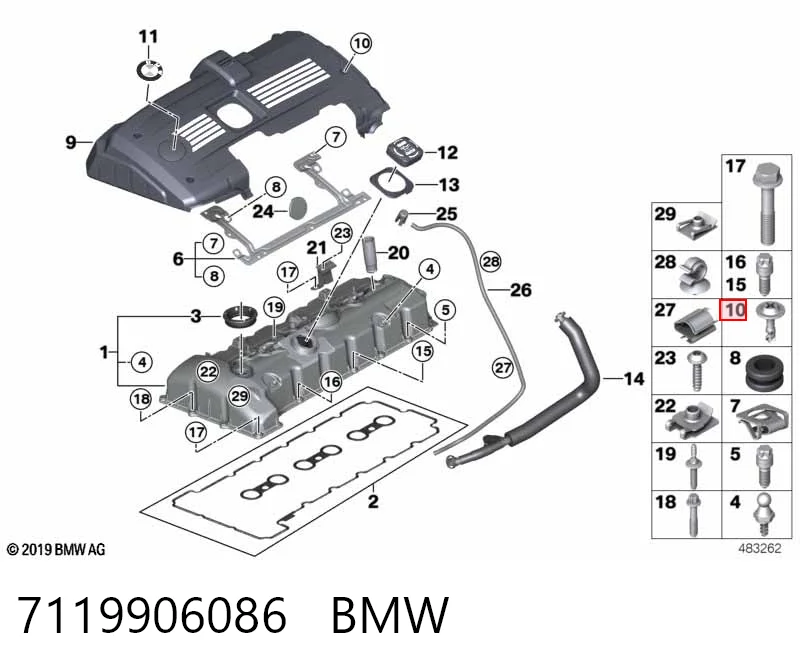 7119906086 BMW 