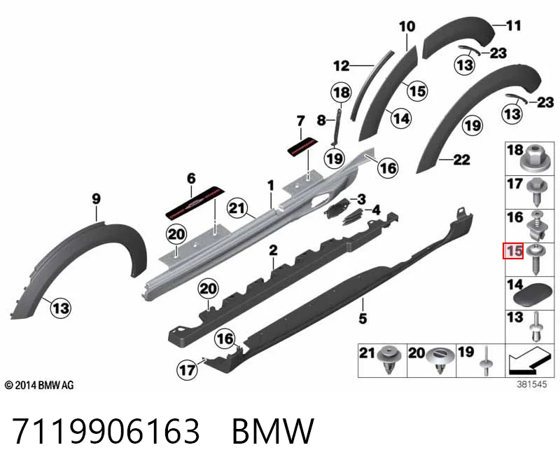 7119906163 BMW