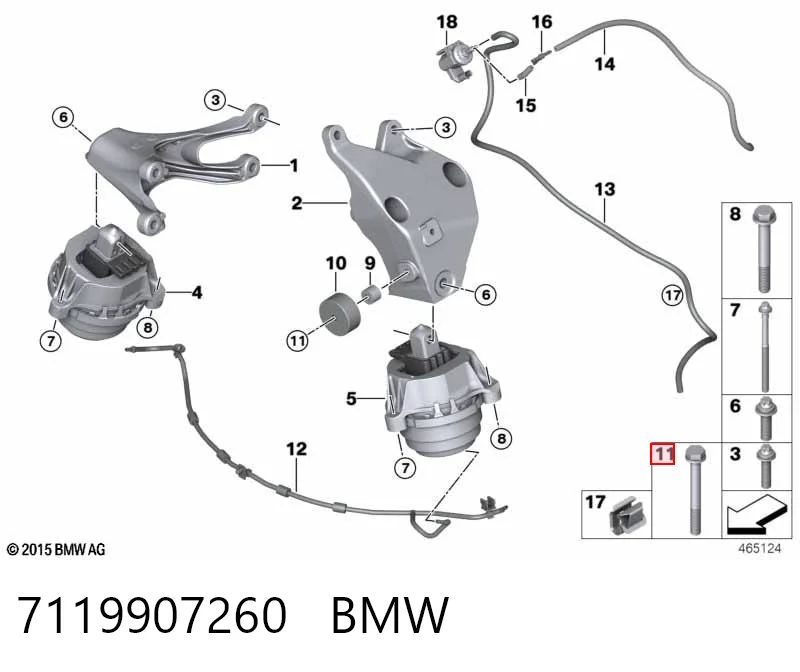 7119907260 BMW