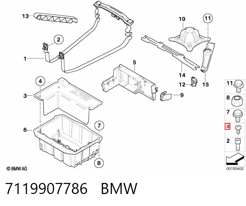 7119907786 BMW