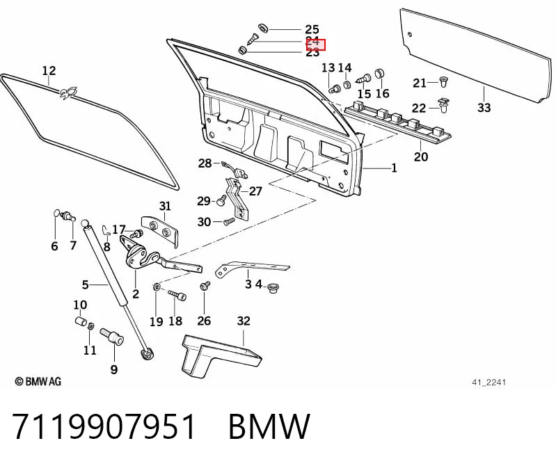 7119907951 BMW
