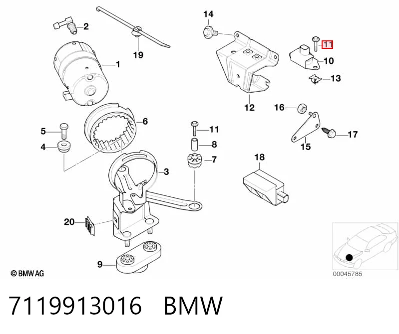 7119913016 BMW