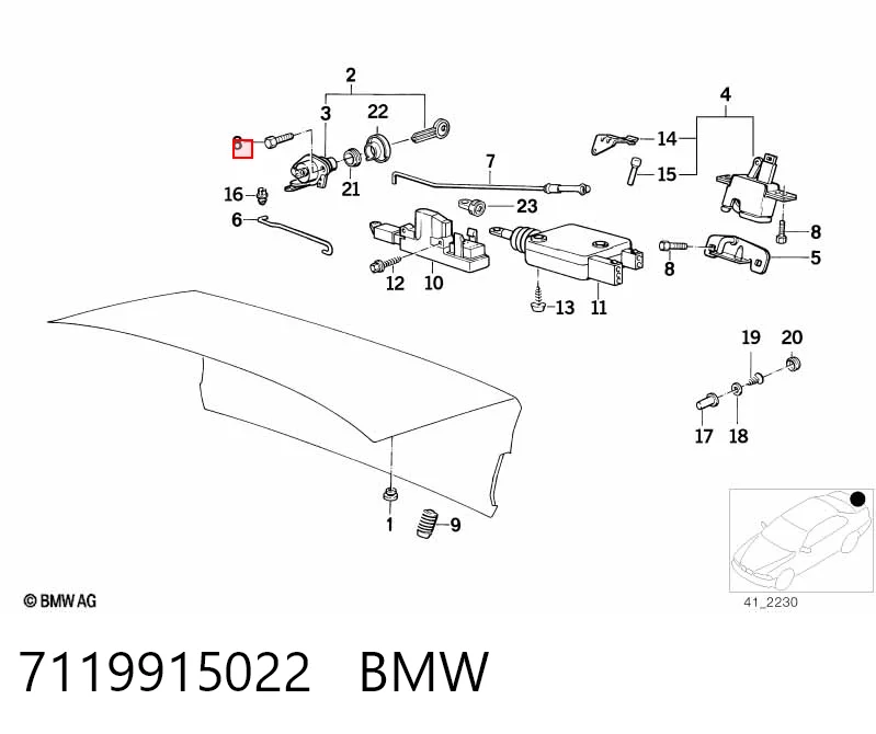 7119915022 BMW