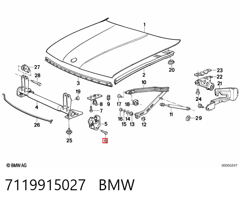 7119915027 BMW