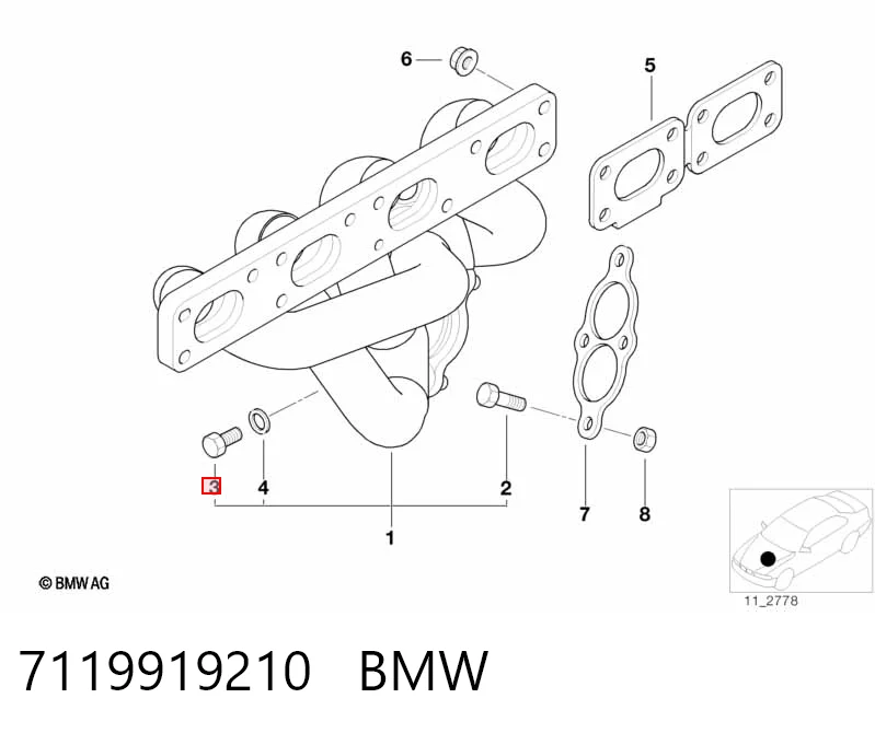 7119919210 BMW