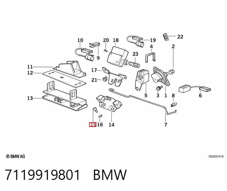 7119919801 BMW