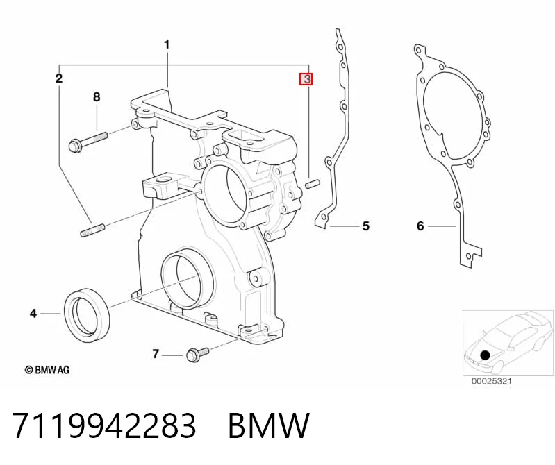 7119942283 BMW