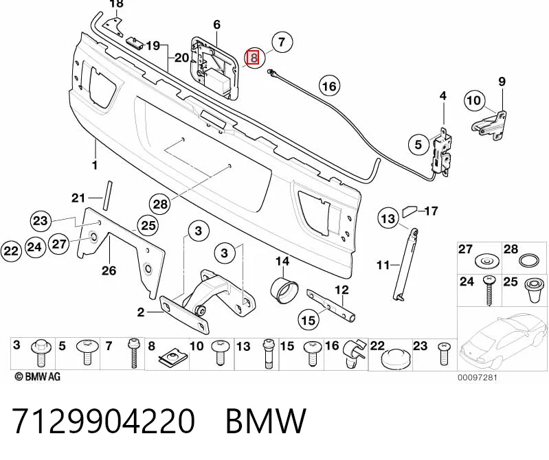7129904220 BMW 