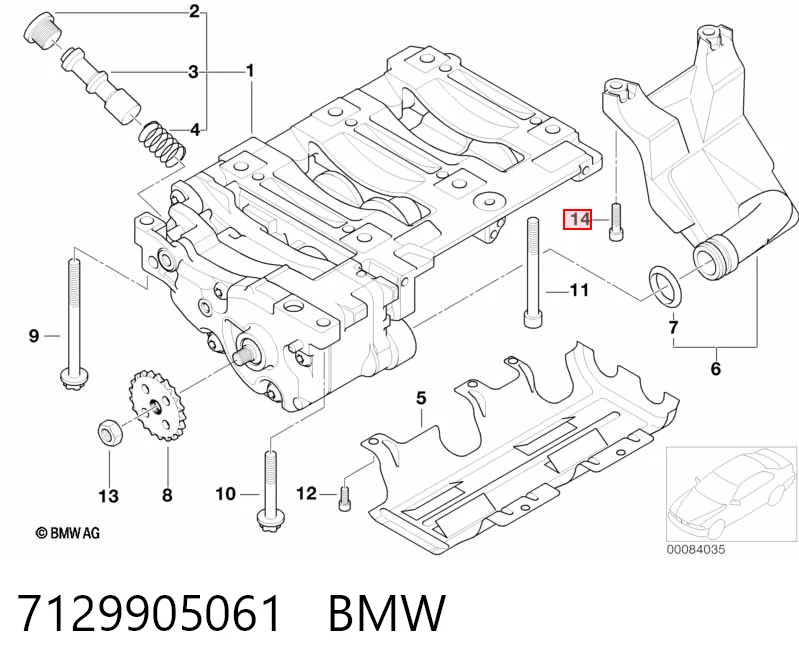 7129905061 BMW