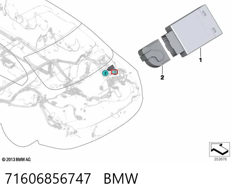  BMW 6850496 цена, от 53.61 USD