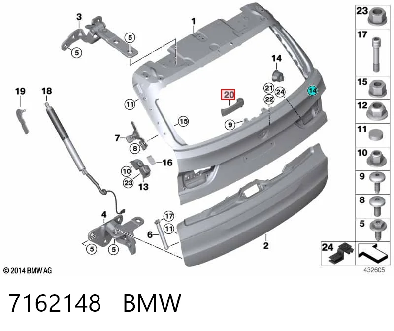 7162148 BMW 