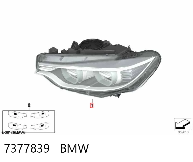 Фара левая KLARKSONAS ZBM1190LMM цена, от 710.37 USD