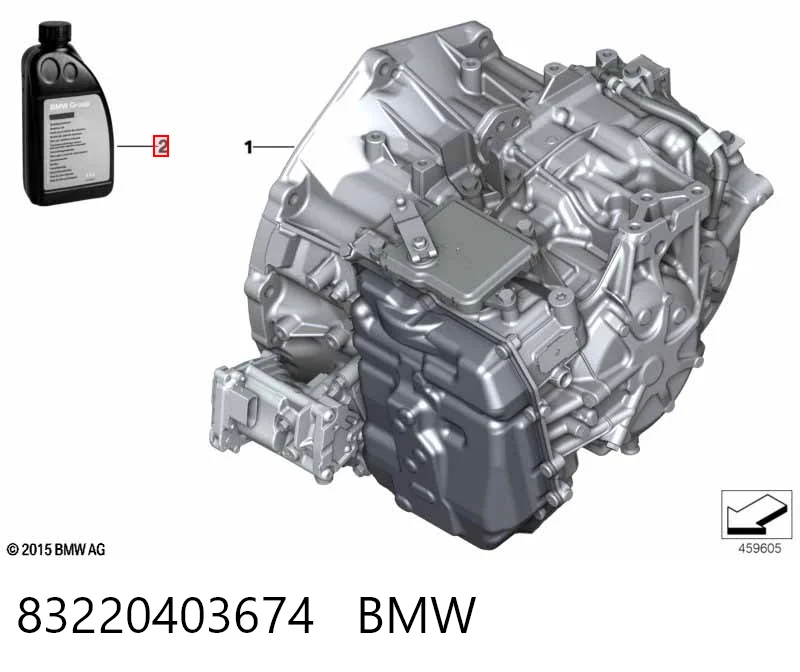 Масло трансмиссии BMW 83220403674