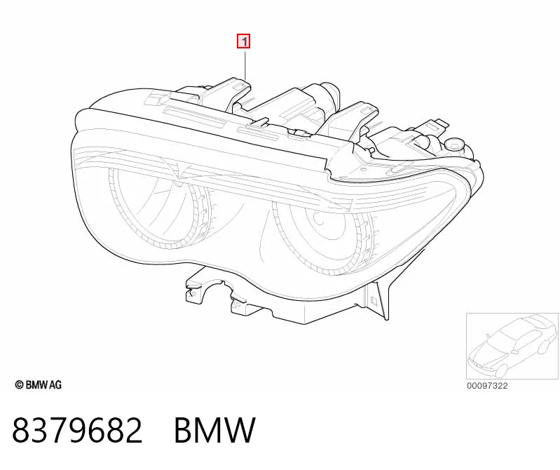 Правая блок фара Polcar 202310E цена, от 240.28 USD
