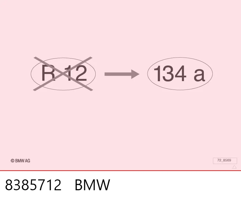 8385712 BMW Компрессор хладагента