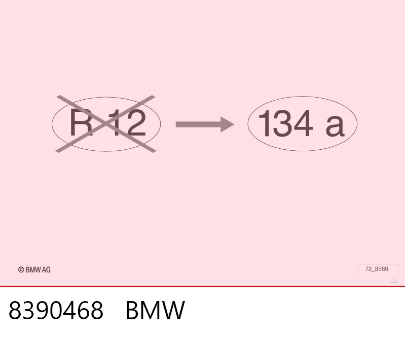 8390468 BMW Компрессор хладагента