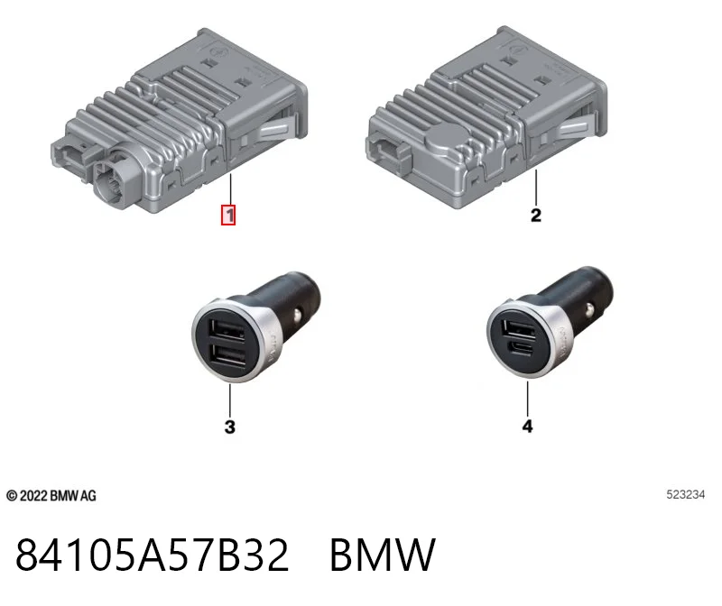 84105A57B32 BMW 