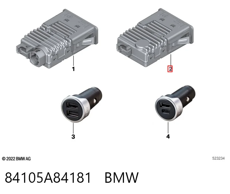 84105A84181 BMW 