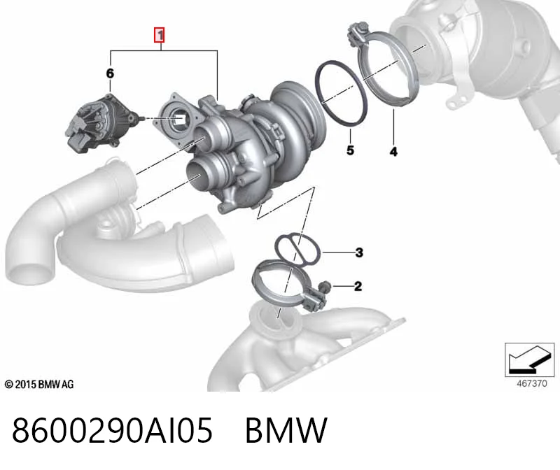 Турбина 8400695015S Garrett