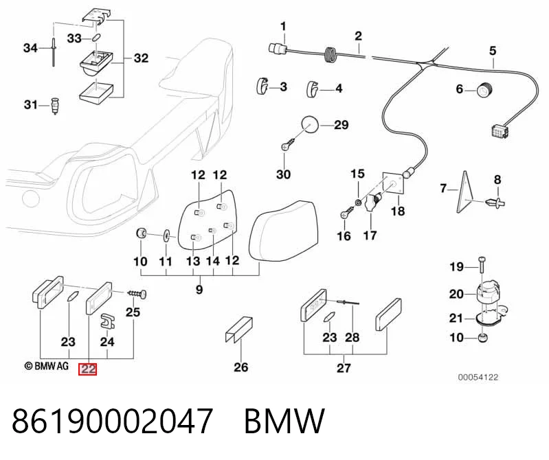 86190002047 BMW