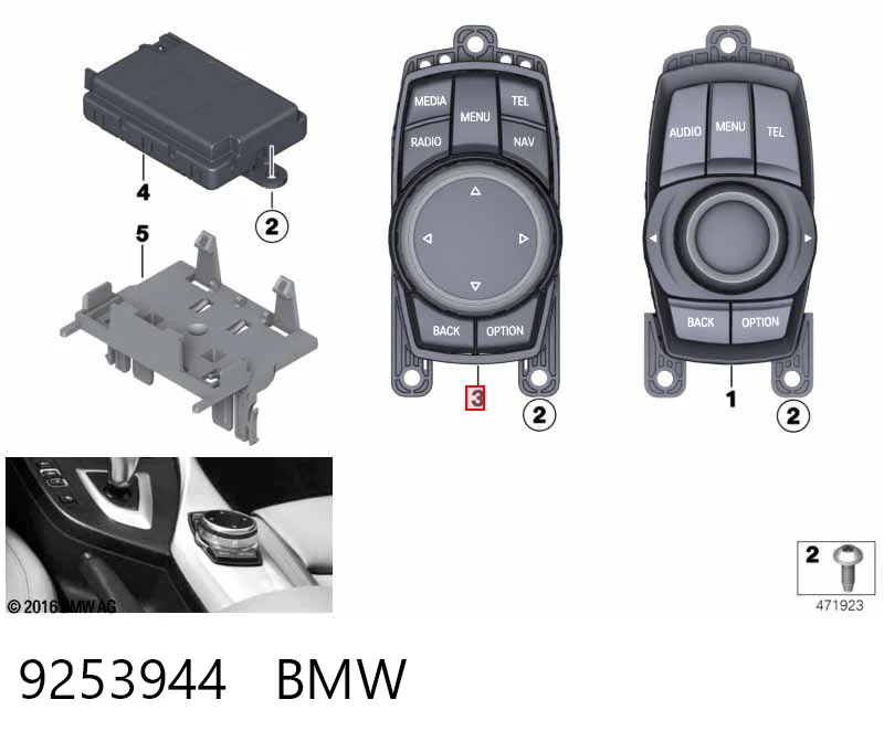 9253944 BMW Коммутатор системы зажигания