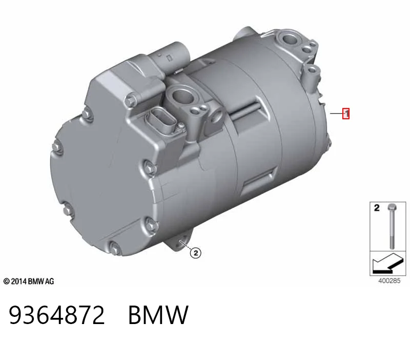 9364872 BMW Компрессор хладагента
