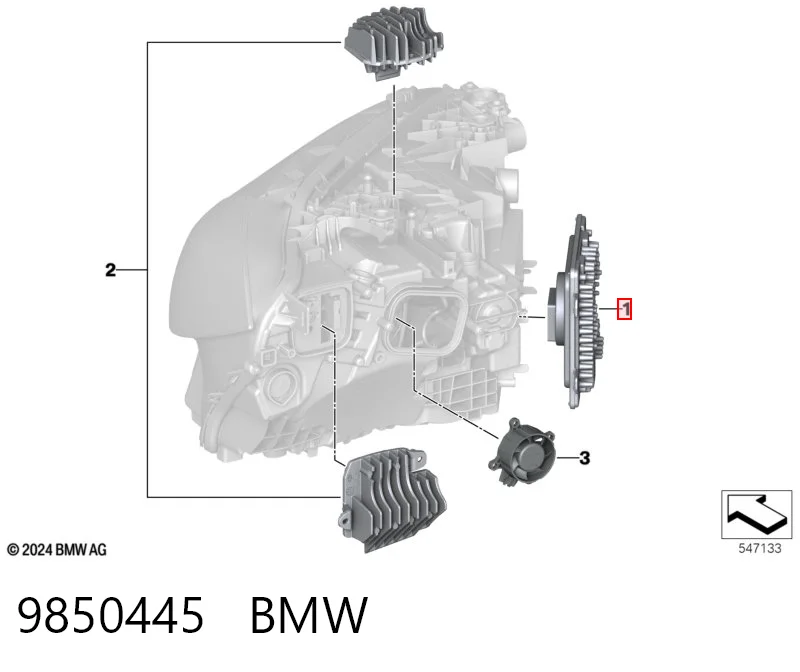 9850445 BMW 