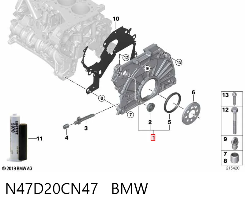 ДВС в сборе BMW X1 внедорожник (E84) (2009 - 2015) цена, от 38.01 USD