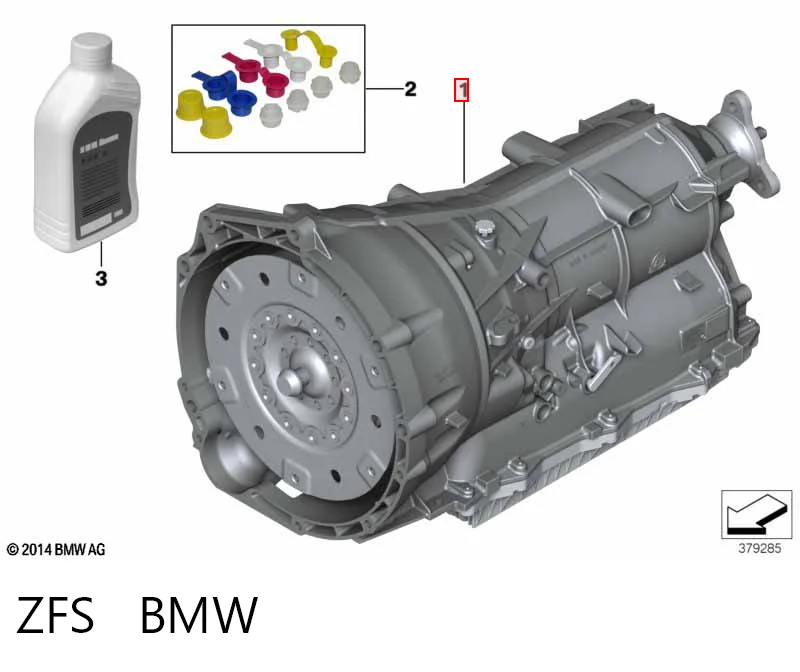ZFS BMW Автоматическая коробка передач
