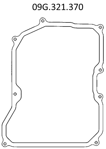 09G321370 VAG Прокладка поддона АКПП/МКПП
