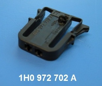 Разъем (фишка) фонаря подсветки номерного знака Porsche 1J0971972 цена, от 2.53 USD