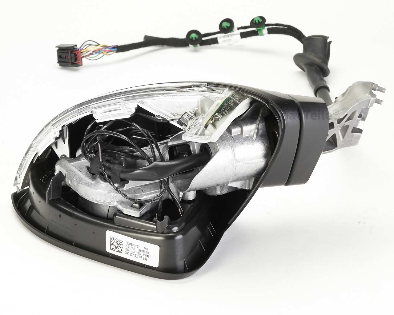 3G1857507FG9B9 VAG Зеркало заднего вида правое
