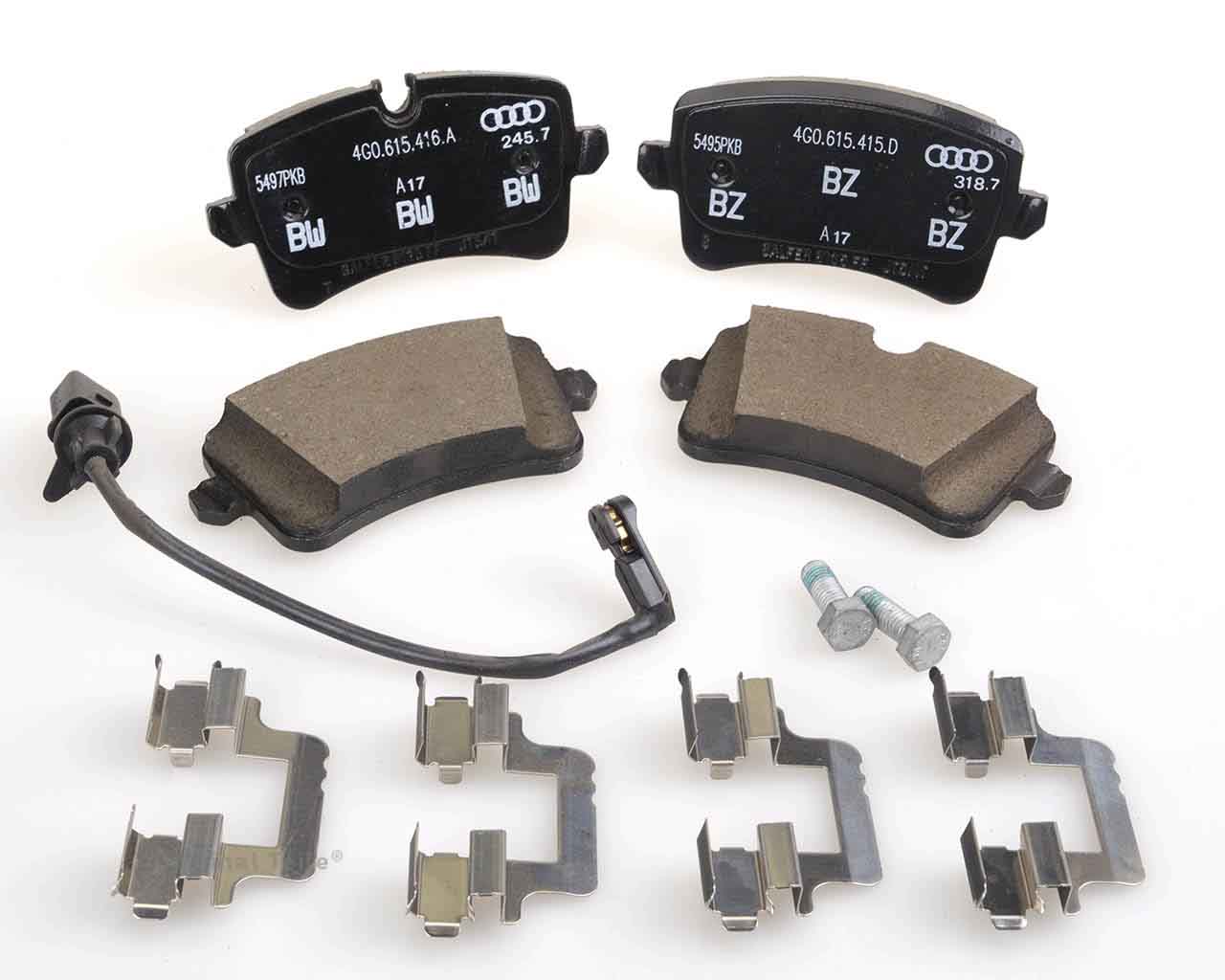 4G0698451C VAG Колодки тормозные дисковые комплект